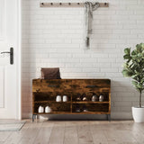 Shoe Bench 102X35X55 Cm Engineered Wood