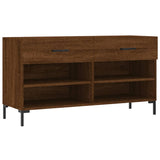 Shoe Bench 102X35X55 Cm Engineered Wood