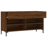 Shoe Bench 102X35X55 Cm Engineered Wood