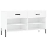 Shoe Bench 102X35X55 Cm Engineered Wood