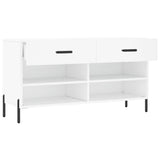 Shoe Bench 102X35X55 Cm Engineered Wood
