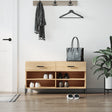 Shoe Bench 102X35X55 Cm Engineered Wood