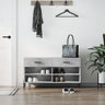 Shoe Bench 102X35X55 Cm Engineered Wood