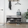 Shoe Bench 102X35X55 Cm Engineered Wood