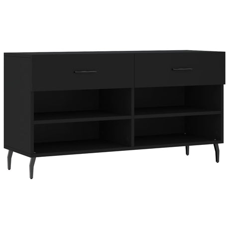 Shoe Bench 102X35X55 Cm Engineered Wood