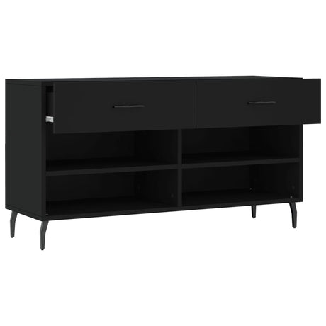 Shoe Bench 102X35X55 Cm Engineered Wood