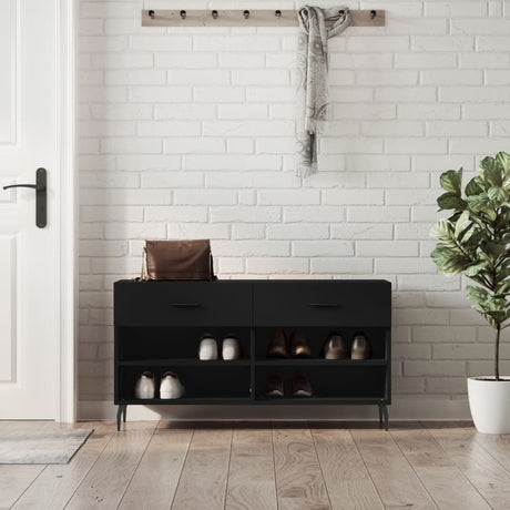Shoe Bench 102X35X55 Cm Engineered Wood