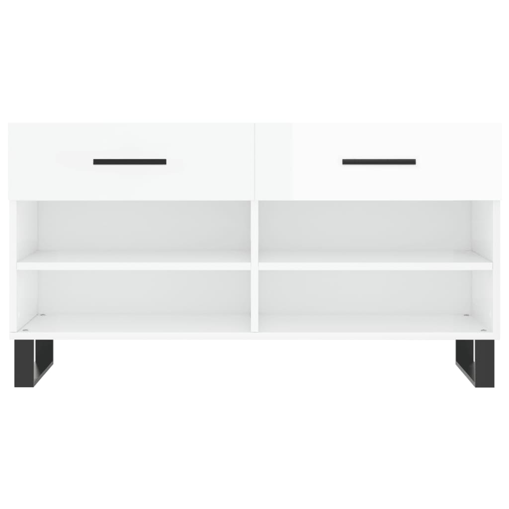 Shoe Bench 102X35X55 Cm Engineered Wood
