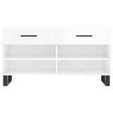 Shoe Bench 102X35X55 Cm Engineered Wood