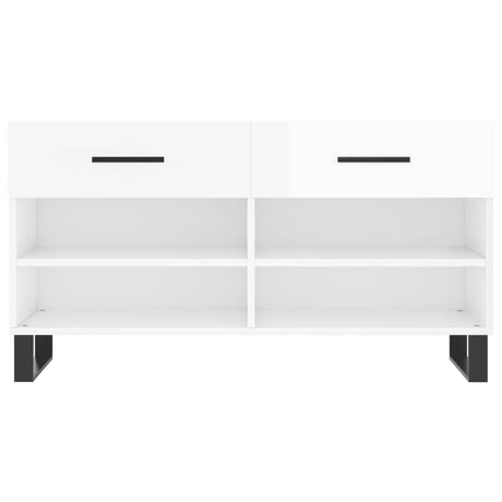 Shoe Bench 102X35X55 Cm Engineered Wood