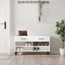 Shoe Bench 102X35X55 Cm Engineered Wood