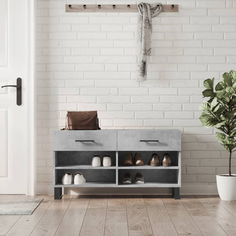 Shoe Bench 102X35X55 Cm Engineered Wood