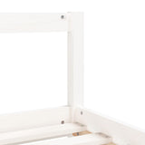 Kids Bed Frame With Drawers Solid Wood Pine