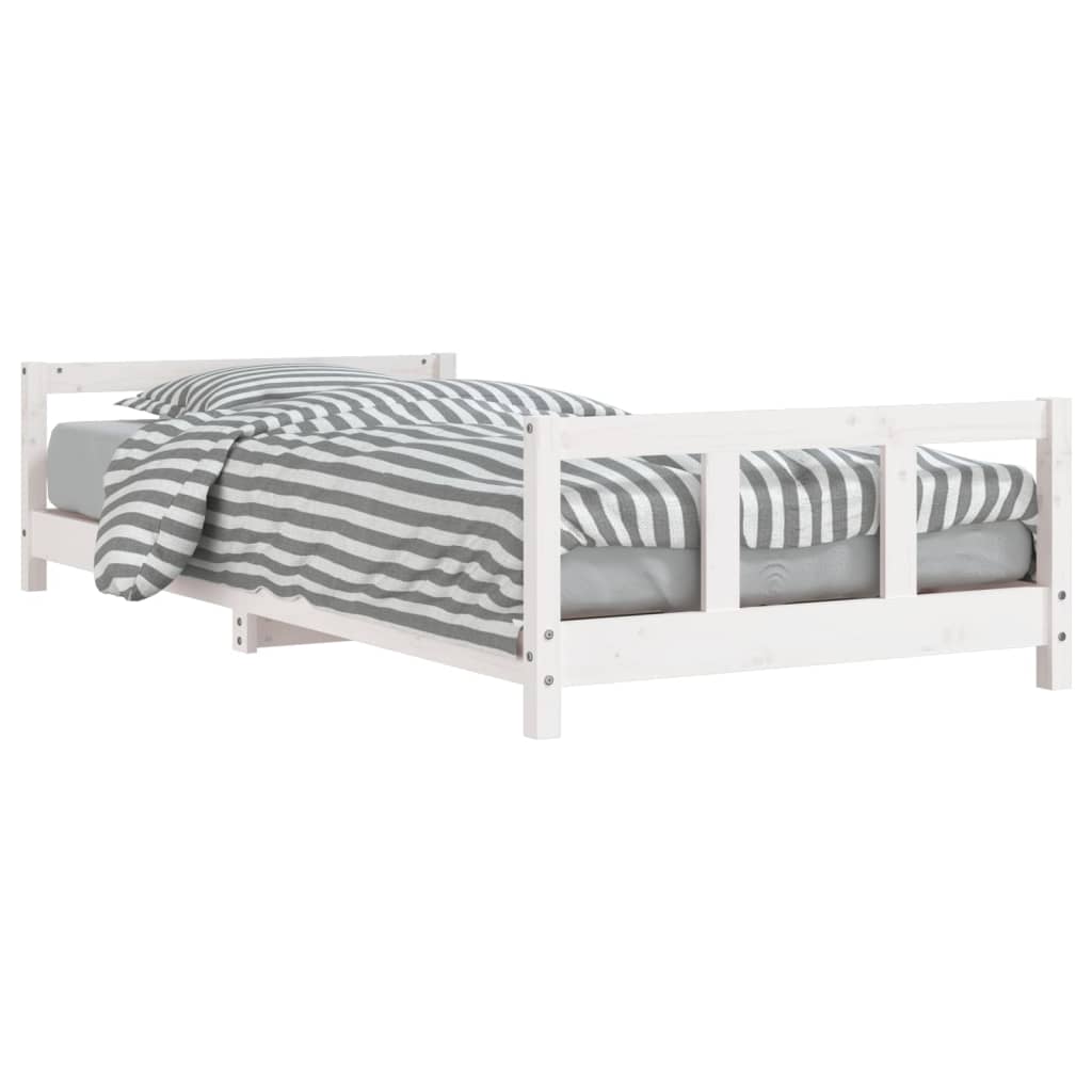 Kids Bed Frame Solid Wood Pine