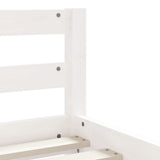 Kids Bed Frame With Drawers Solid Wood Pine