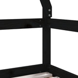 Kids Bed Frame With Drawers Solid Wood Pine