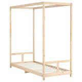 Kids Bed Frame Solid Wood Pine
