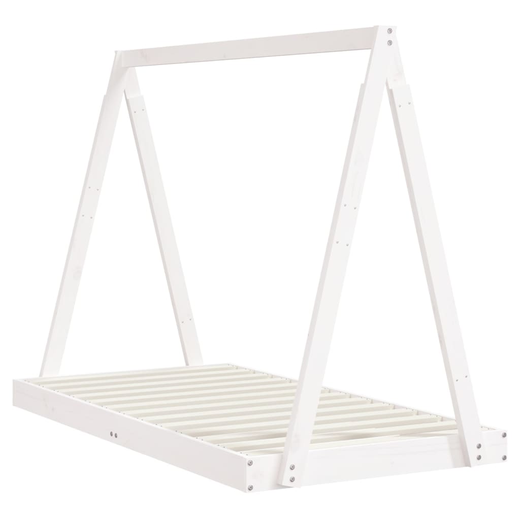 Kids Bed Frame Solid Wood Pine