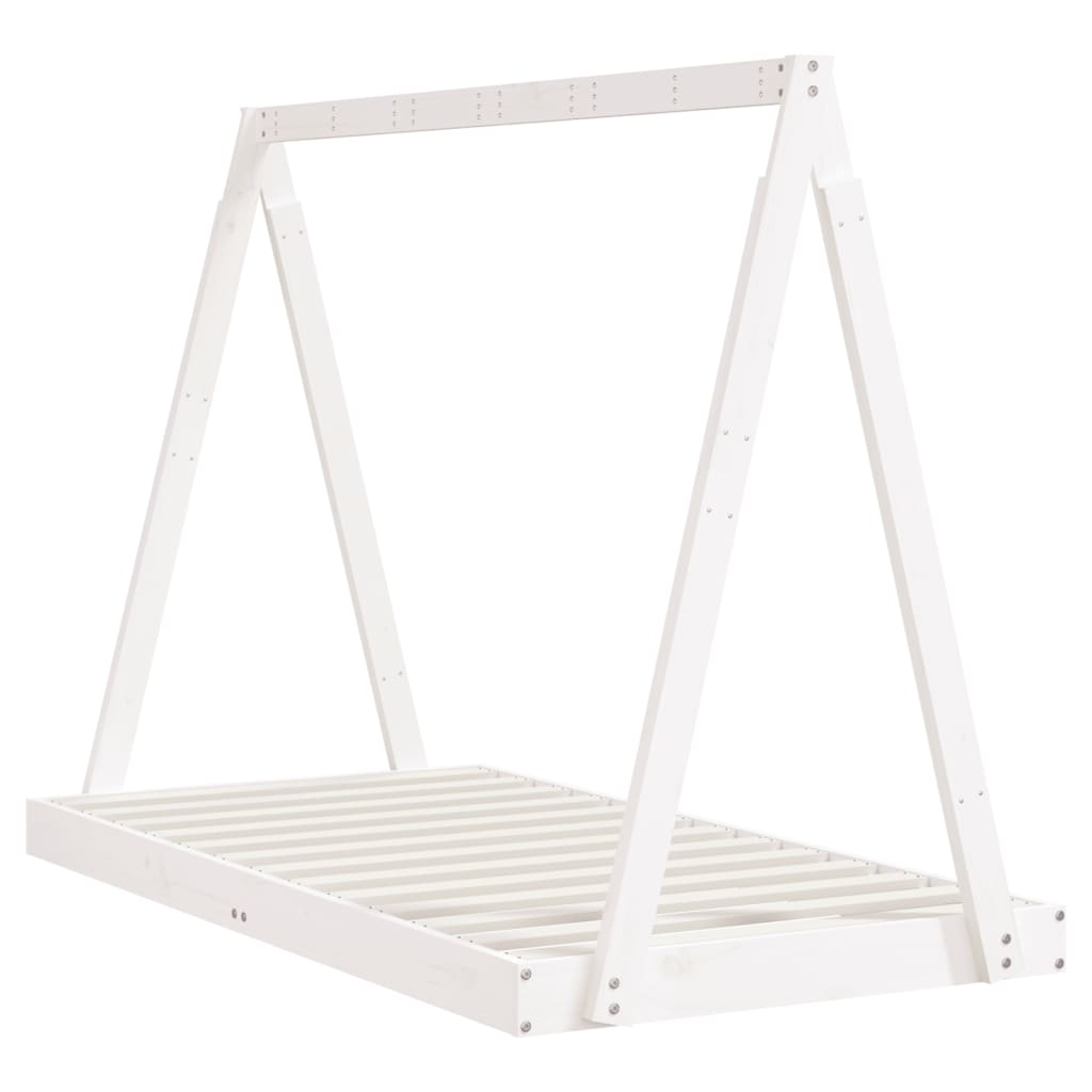 Kids Bed Frame Solid Wood Pine