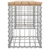 Garden Bench Gabion Design Solid Wood Pine