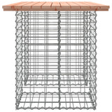 Garden Bench Gabion Design Solid Wood Douglas