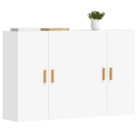 Wall Mounted Cabinets 2 Pcs Engineered