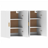 Wall Mounted Cabinets 2 Pcs Engineered