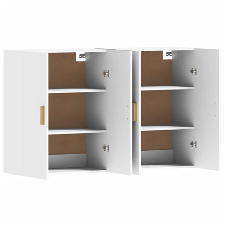 Wall Mounted Cabinets 2 Pcs Engineered