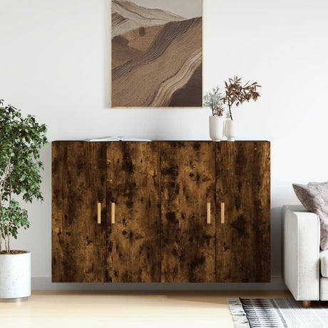 Wall Mounted Cabinets 2 Pcs Engineered