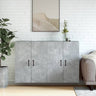 Wall Mounted Cabinets 2 Pcs Engineered