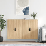 Wall Mounted Cabinets 2 Pcs Engineered
