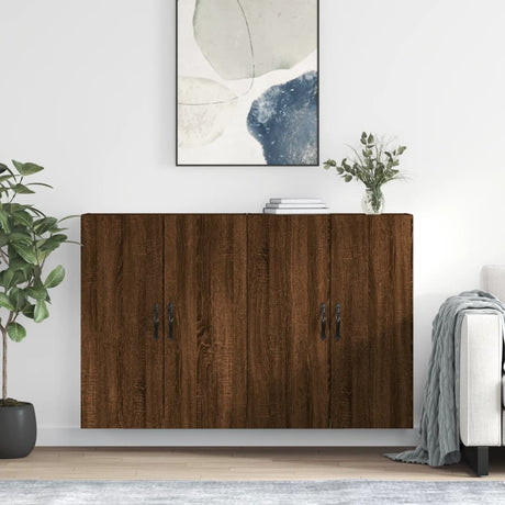 Wall Mounted Cabinets 2 Pcs Engineered