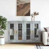 Wall Mounted Cabinets 2 Pcs Engineered Wood