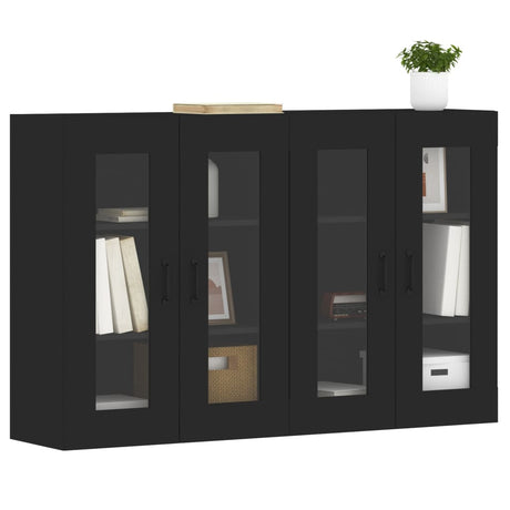 Wall Mounted Cabinets 2 Pcs Engineered Wood