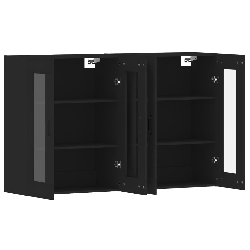 Wall Mounted Cabinets 2 Pcs Engineered Wood