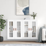 Wall Mounted Cabinets 2 Pcs Engineered Wood
