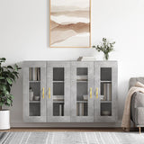 Wall Mounted Cabinets 2 Pcs Engineered Wood