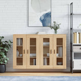 Wall Mounted Cabinets 2 Pcs Engineered Wood