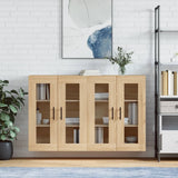 Wall Mounted Cabinets 2 Pcs Engineered Wood