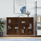 Wall Mounted Cabinets 2 Pcs Engineered Wood