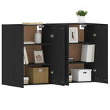 Wall Mounted Cabinets 2 Pcs Engineered Wood