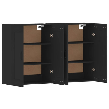 Wall Mounted Cabinets 2 Pcs Engineered Wood