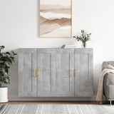 Wall Mounted Cabinets 2 Pcs Engineered Wood