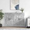 Wall Mounted Cabinets 2 Pcs Engineered Wood