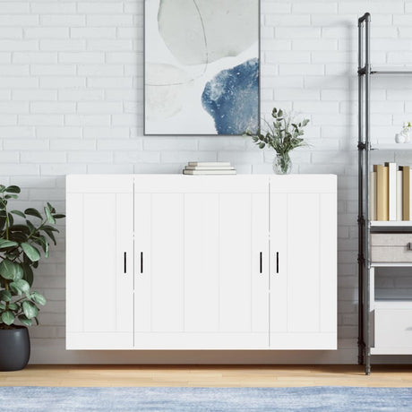 Wall Mounted Cabinets 2 Pcs Engineered Wood
