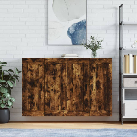 Wall Mounted Cabinets 2 Pcs Engineered Wood