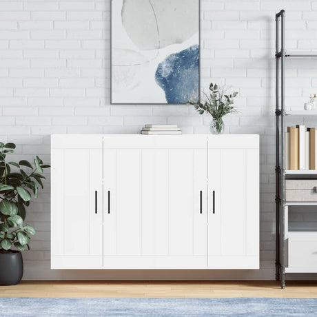 Wall Mounted Cabinets 2 Pcs Engineered Wood