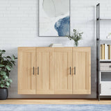Wall Mounted Cabinets 2 Pcs Engineered Wood