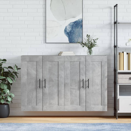 Wall Mounted Cabinets 2 Pcs Engineered Wood