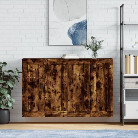 Wall Mounted Cabinets 2 Pcs Engineered Wood